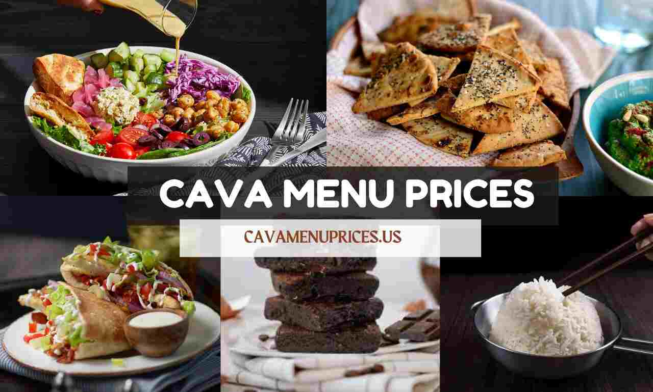Cava Menu